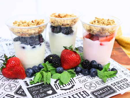 Fruit and Yogurt Parfait